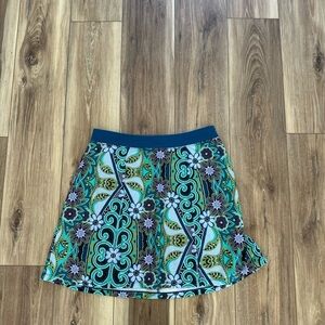 Prana women’s Floral Patterned Skirt size medium